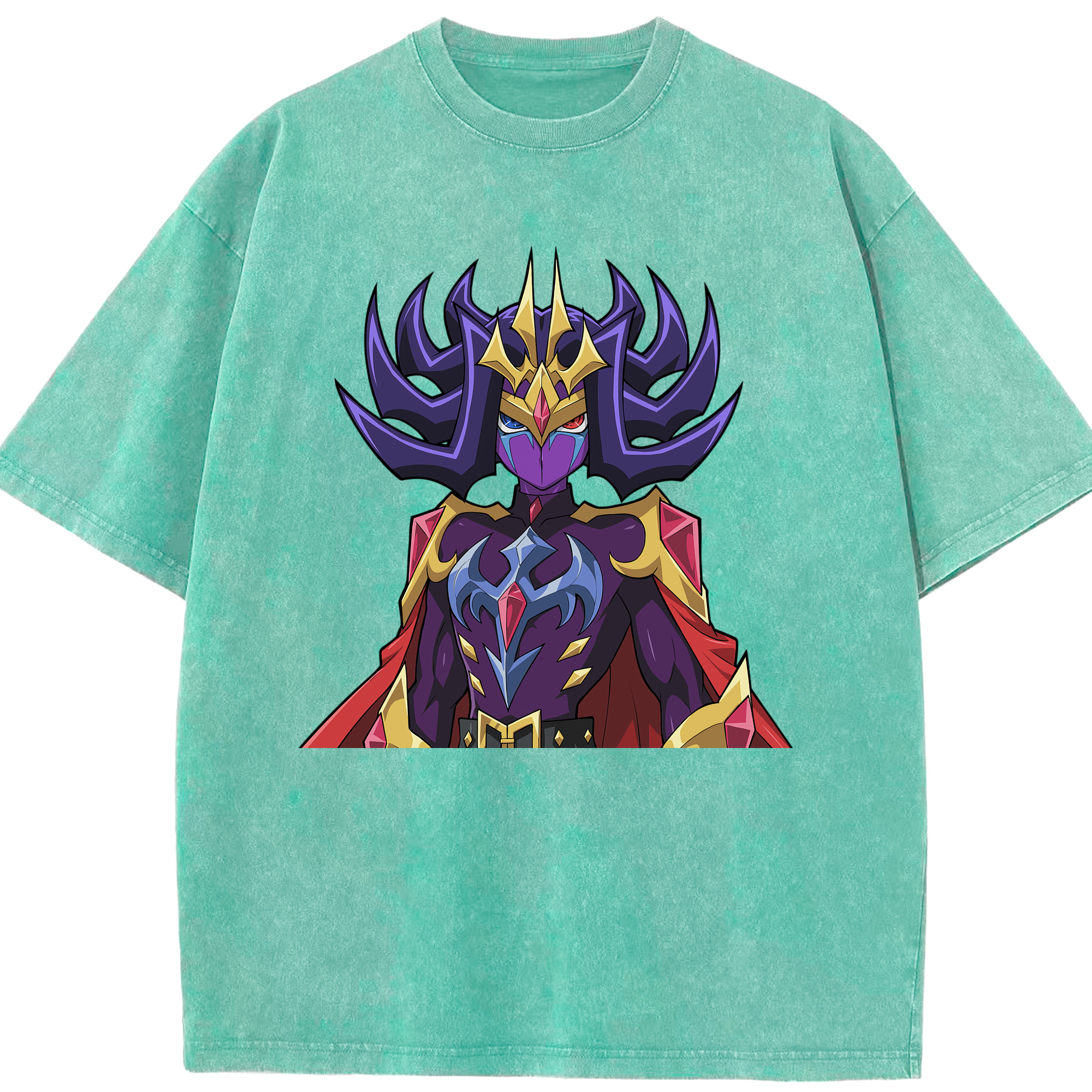 （画像用） 遊☆戯☆王 Yu-Gi-Oh! 綿100% ヴィンテージ風 半袖Tシャツ（フロントプリント）